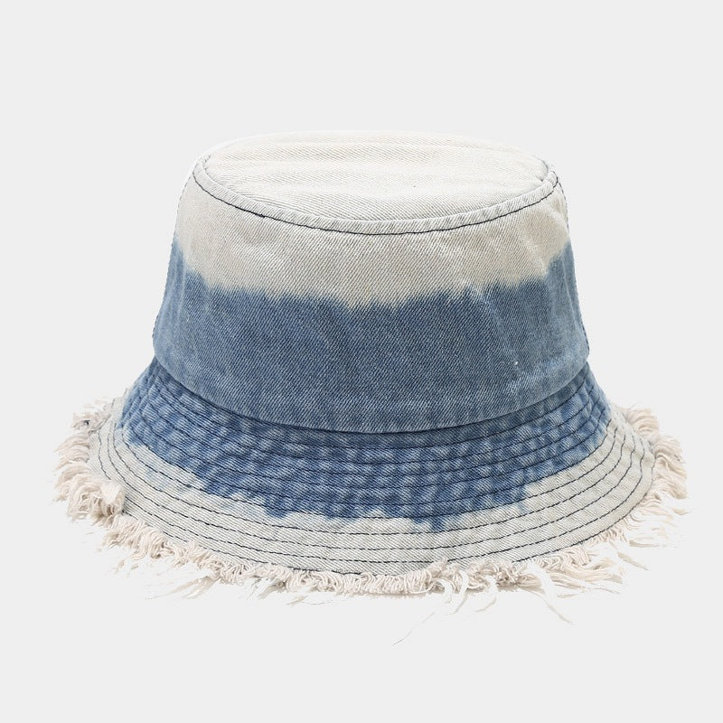 Wholesale Cotton Washed Vintage Denim Bucket Hat